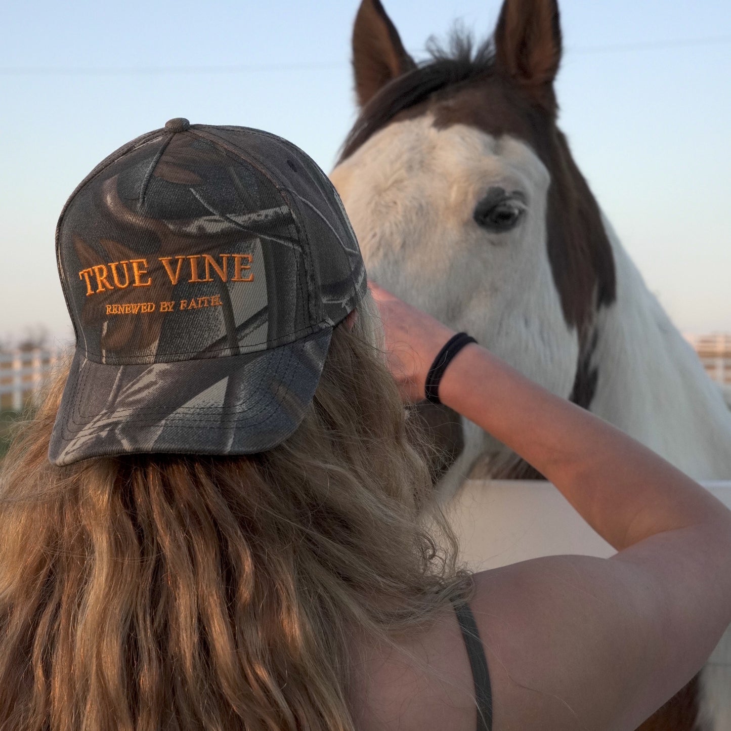 Renewed by Faith Camo Hat